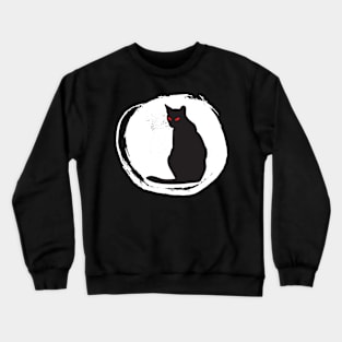 Red eye cat Crewneck Sweatshirt